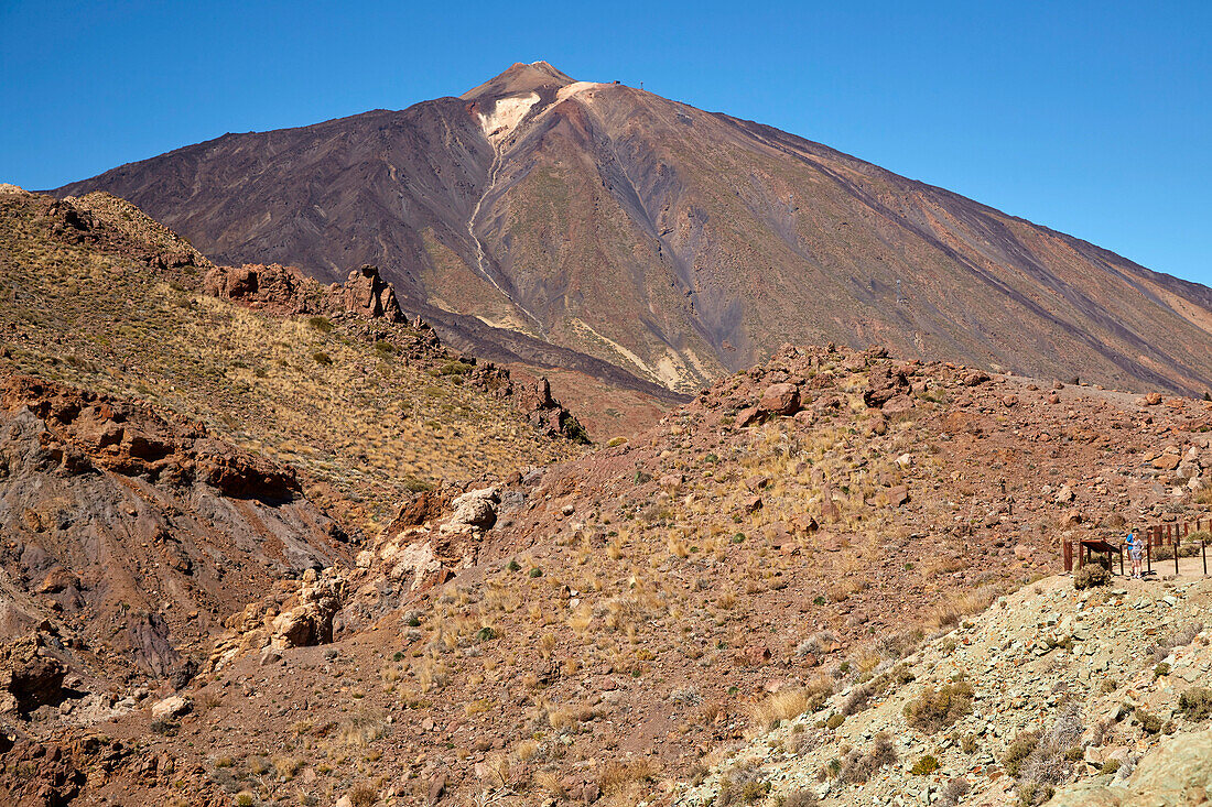 Los Azulejos, Canadas del Teide, Teide, Parque Nacional del Teide, Weltnaturerbe, Teneriffa, Kanaren, Kanarische Inseln, Islas Canarias, Spanien, Europa