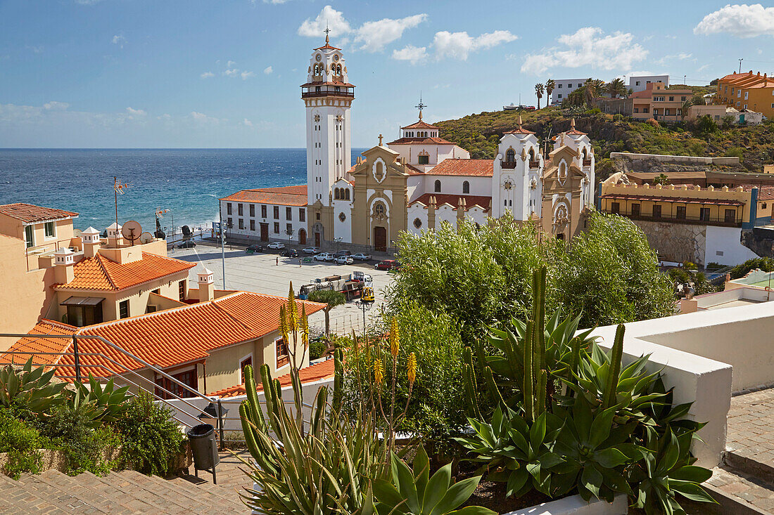 Basilica de Nuestra Senora de Candelaria in Candelaria, Teneriffa, Kanaren, Kanarische Inseln, Islas Canarias, Atlantik, Spanien, Europa