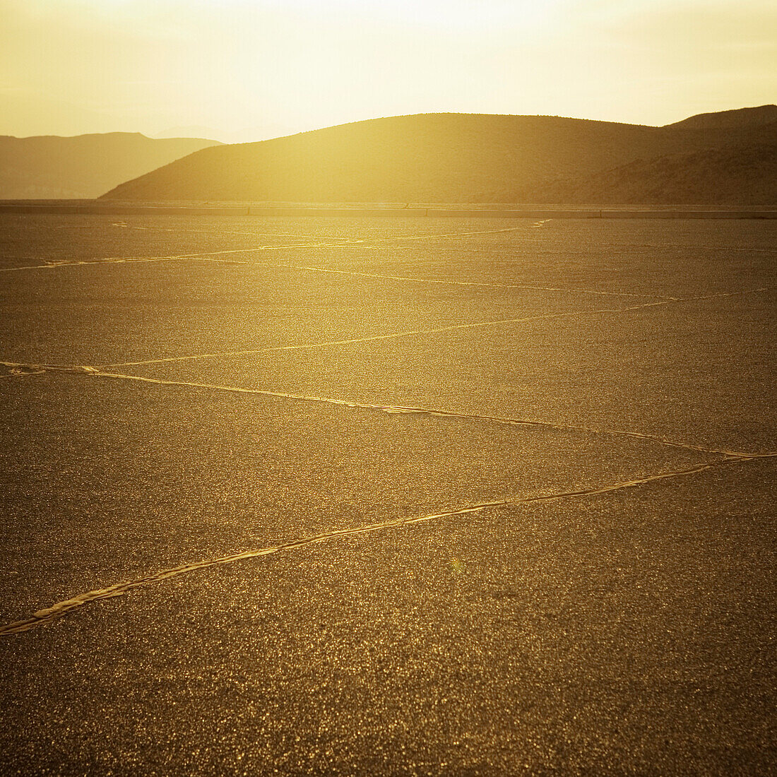 Desert floor. Death Valley National Park, California.
