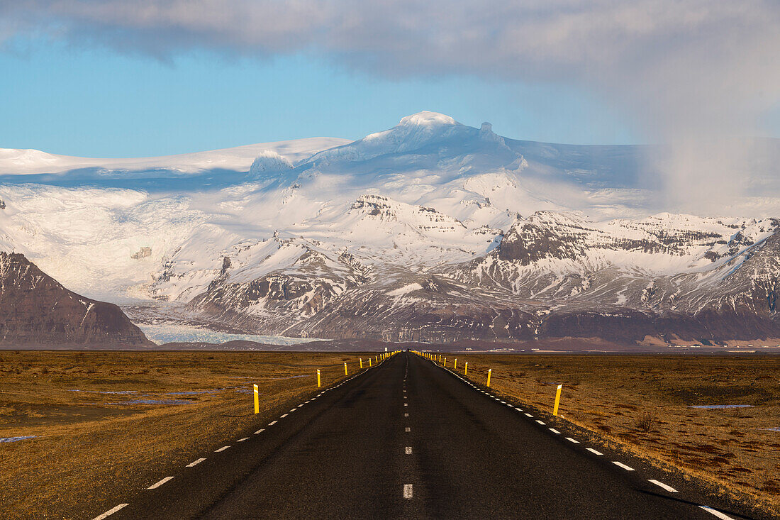 ringroad at the southcoast of Iceland