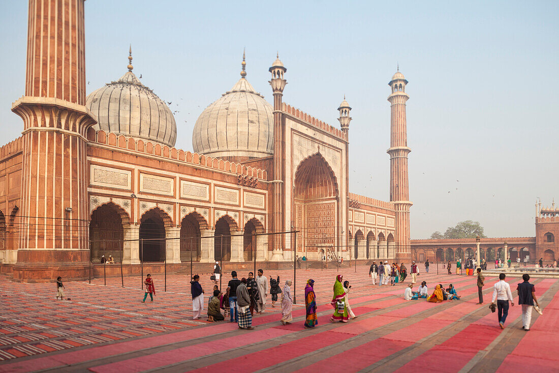 Jama Masjid (Jama Mosque), Old Delhi, Delhi, India, Asia