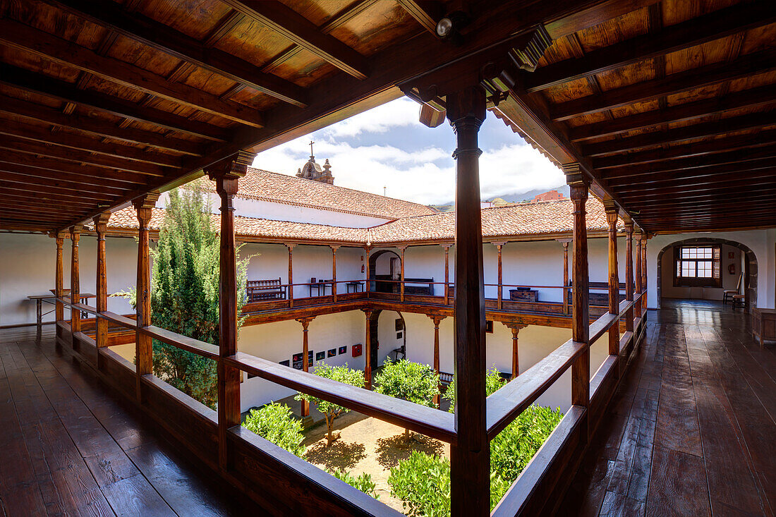 Convento de San Francisco de Asis, former Franziscan monestary , Museo Insular, island museum, Santa Cruz de La Palma, capital of the island, UNESCO Biosphere Reserve, La Palma, Canary Islands, Spain, Europe