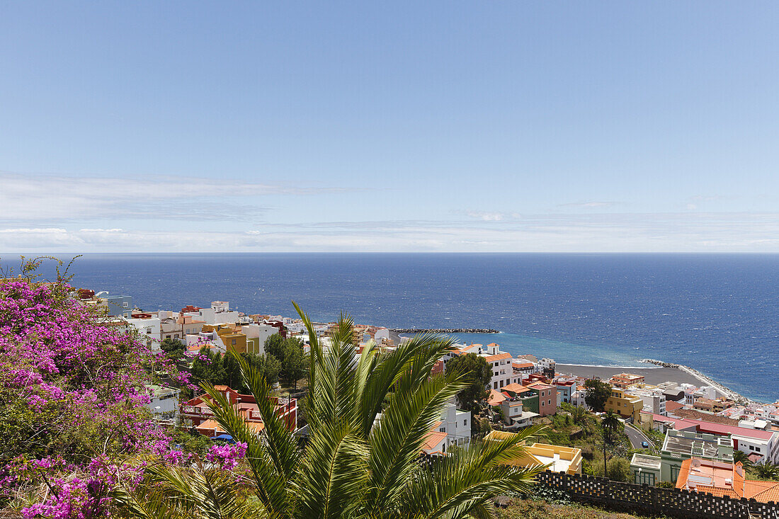 Santa Cruz de La Palma, Hauptstadt der Insel, UNESCO Biosphärenreservat, La Palma, Kanarische Inseln, Spanien, Europa