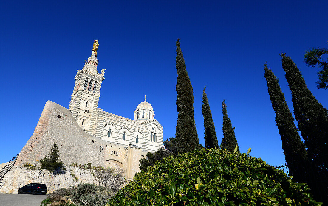 Notre-Dame-de-la-Garde, Marseille, Provence, France