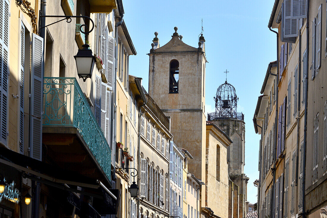 In the oldtown of Aix-en-Provence, Provence, France