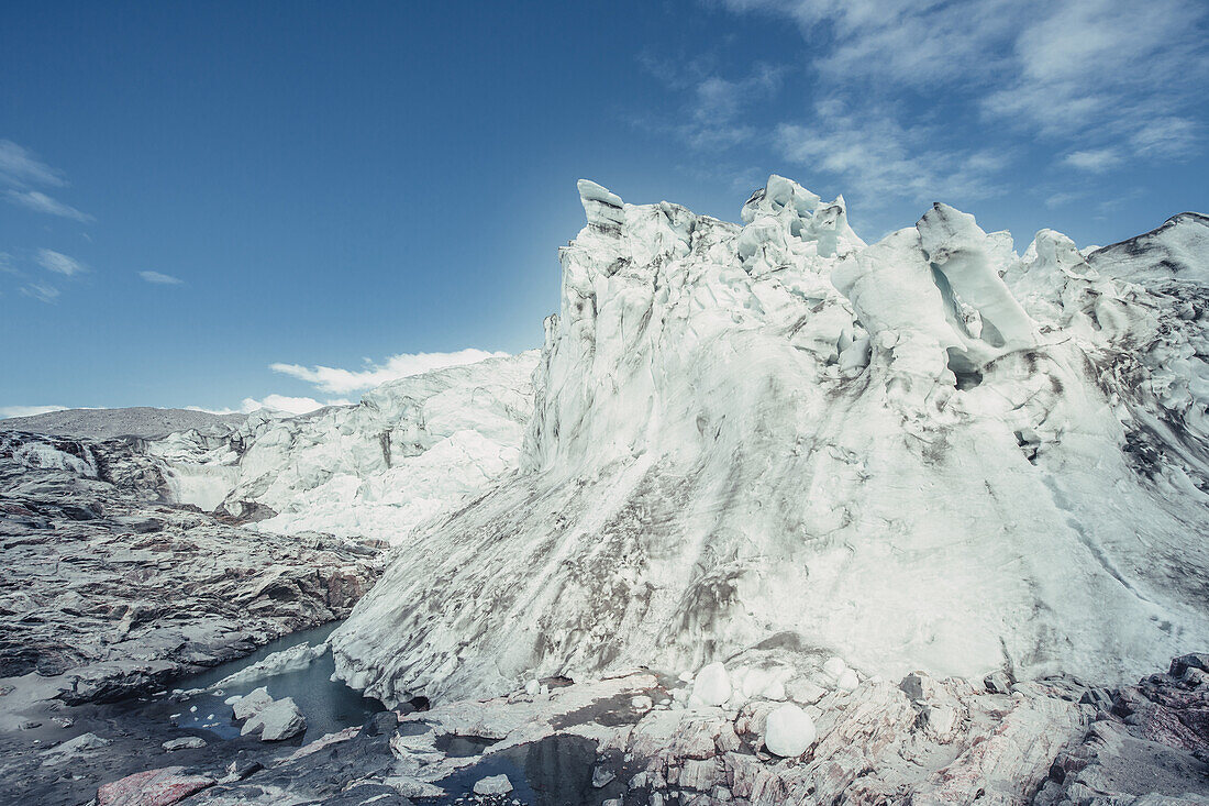 Russel Glacier, Grönland, Dänemark, Europa