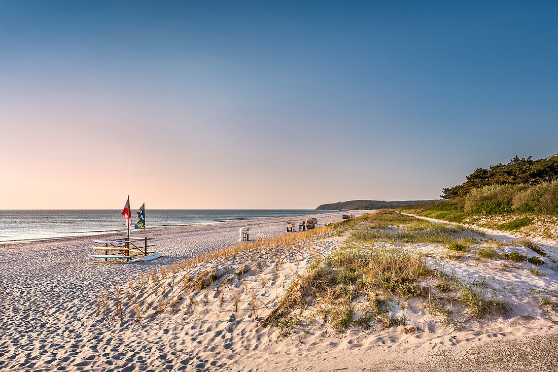 Strand, Vitte, Insel Hiddensee, Mecklenburg-Vorpommern, Deutschland