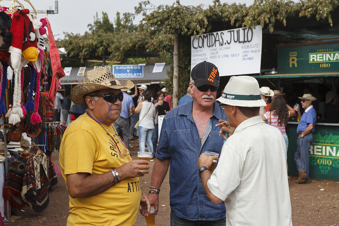 livestock fair in San Antonio del Monte, Garafia region, UNESCO Biosphere Reserve, La Palma, Canary Islands, Spain, Europe