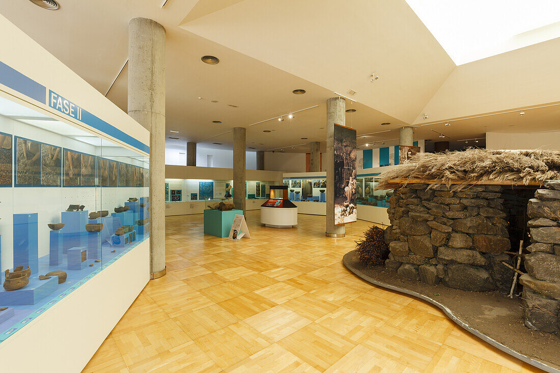 Museo Arqueologico Benahoarita, archaeological museum, Los Llanos de Aridane, UNESCO Biosphere Reserve, La Palma, Canary Islands, Spain, Europe