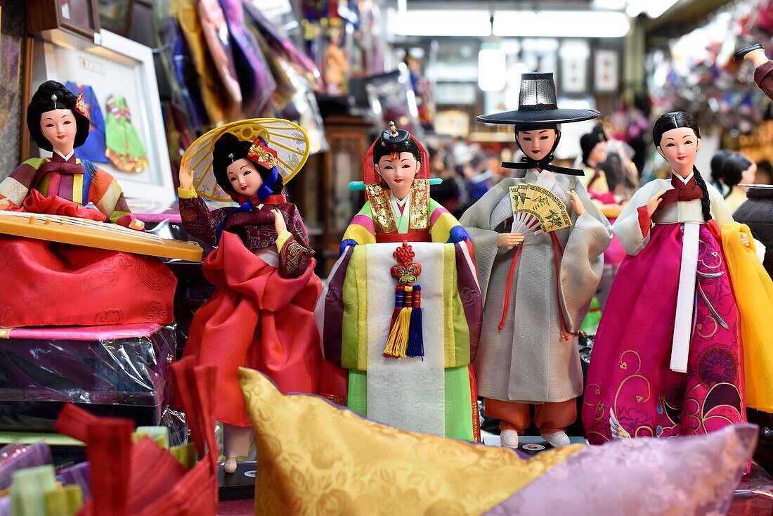 Korean doll for sale,Seoul,South Korea.