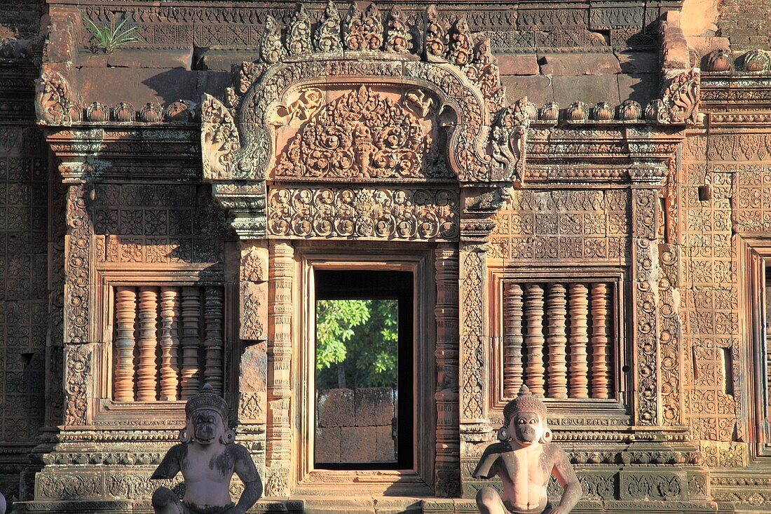 Cambodia, Angkor, Banteay Srei, hindu temple,.