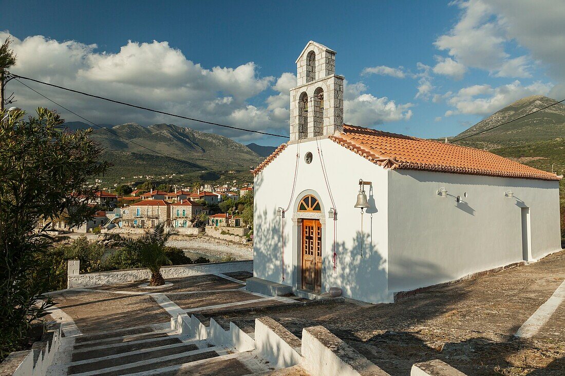 Agios Dimitrios church near Lefktro, Messenia, Peloponnese, Greece.