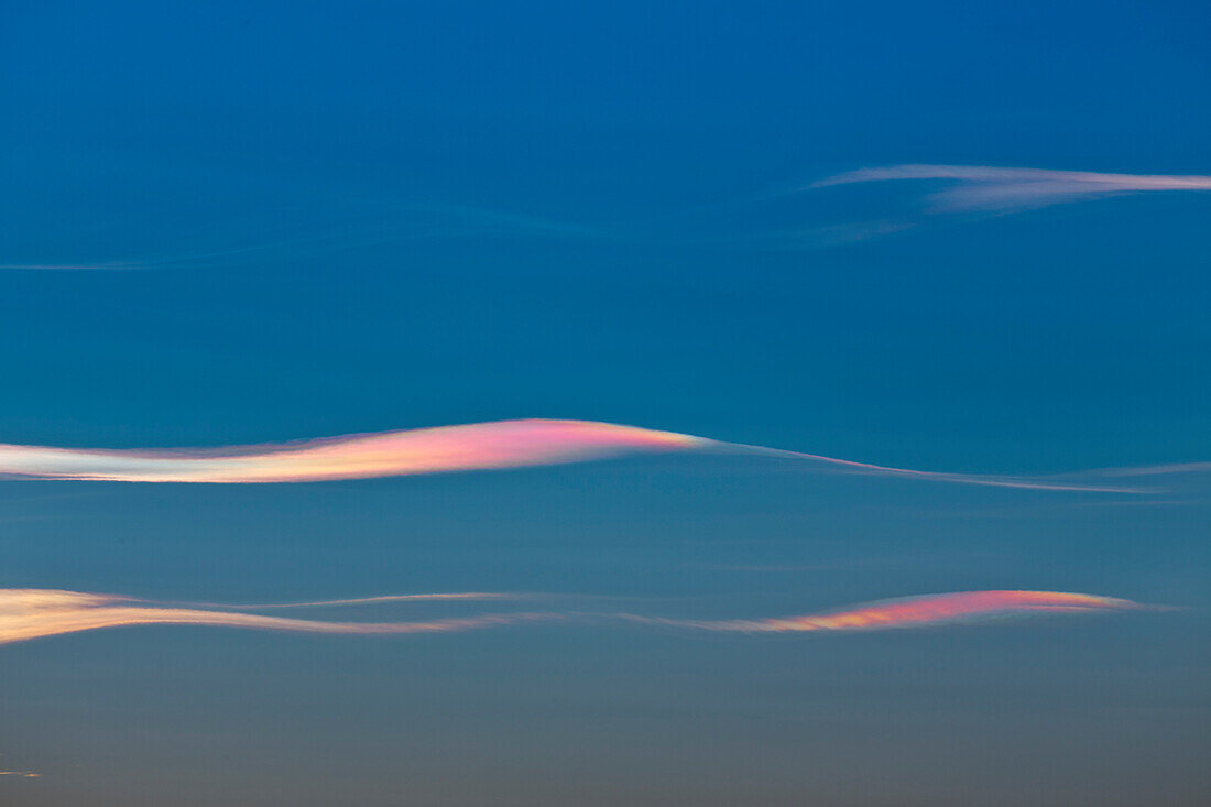 Lenticular clouds, Los Glaciares National Park, Patagonia, Argentina