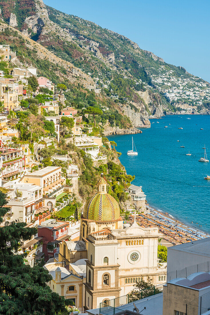 Positano, Amalfi coast, Salerno, Campania, Italy.