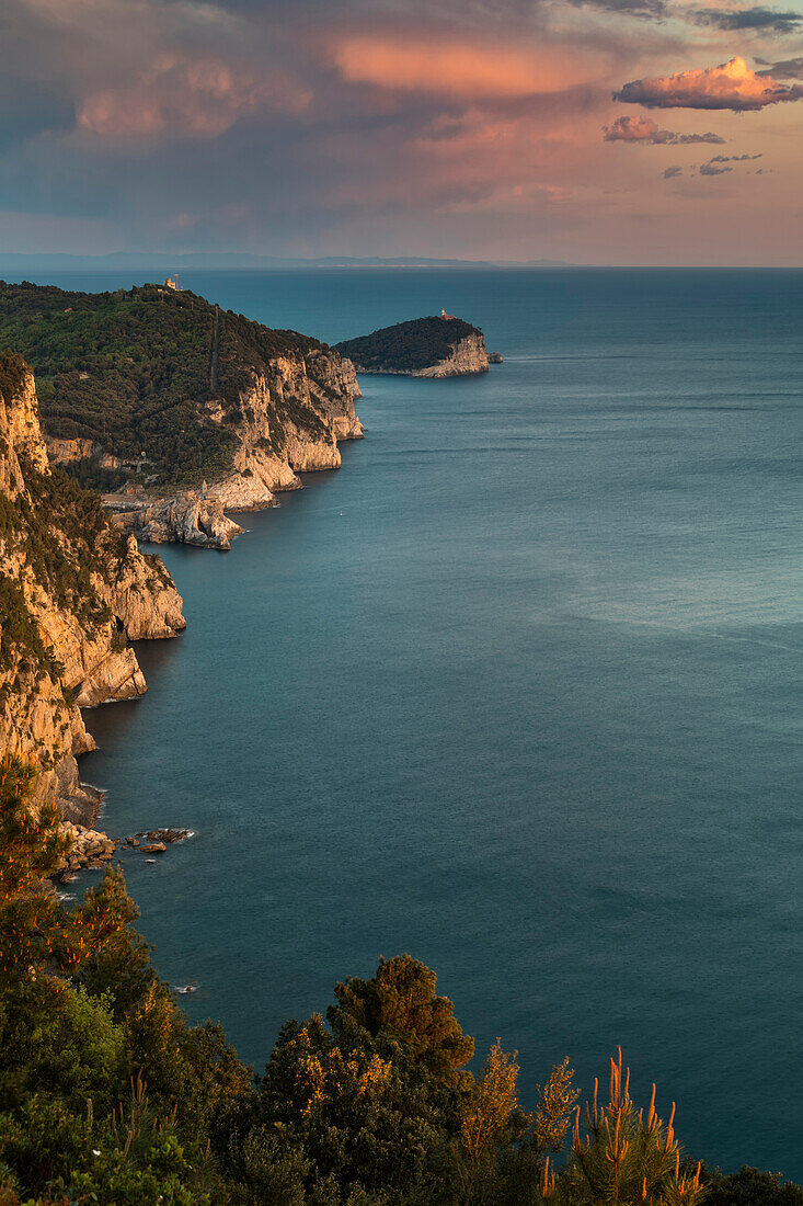 Portovenere coast, La Spezia provence, Liguria, Italy, Europe