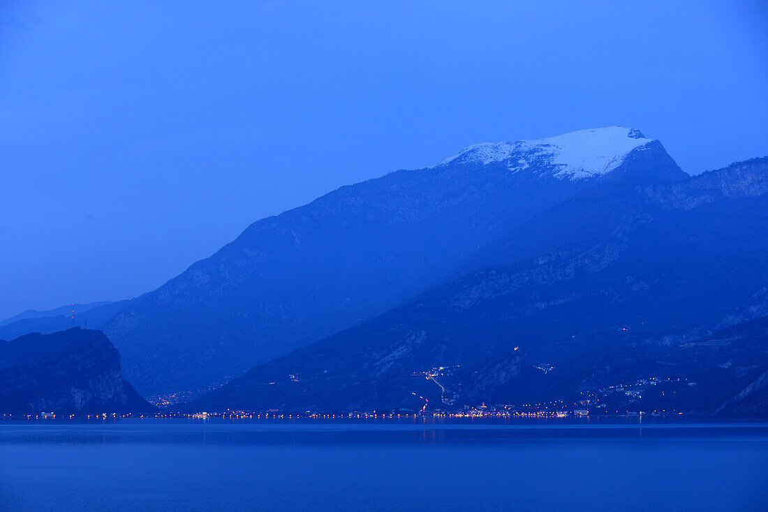 View near Limone, Lake Garda, Trentino, Italy