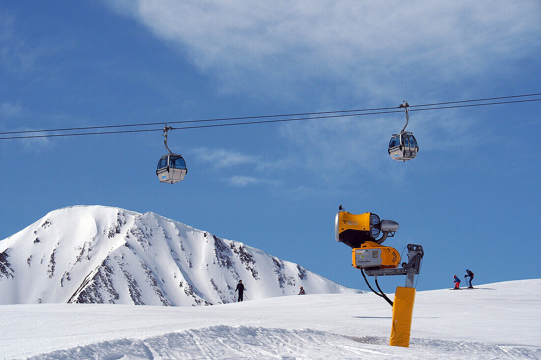 Skiarea Serfaus, Winter in Tyrol, Austria