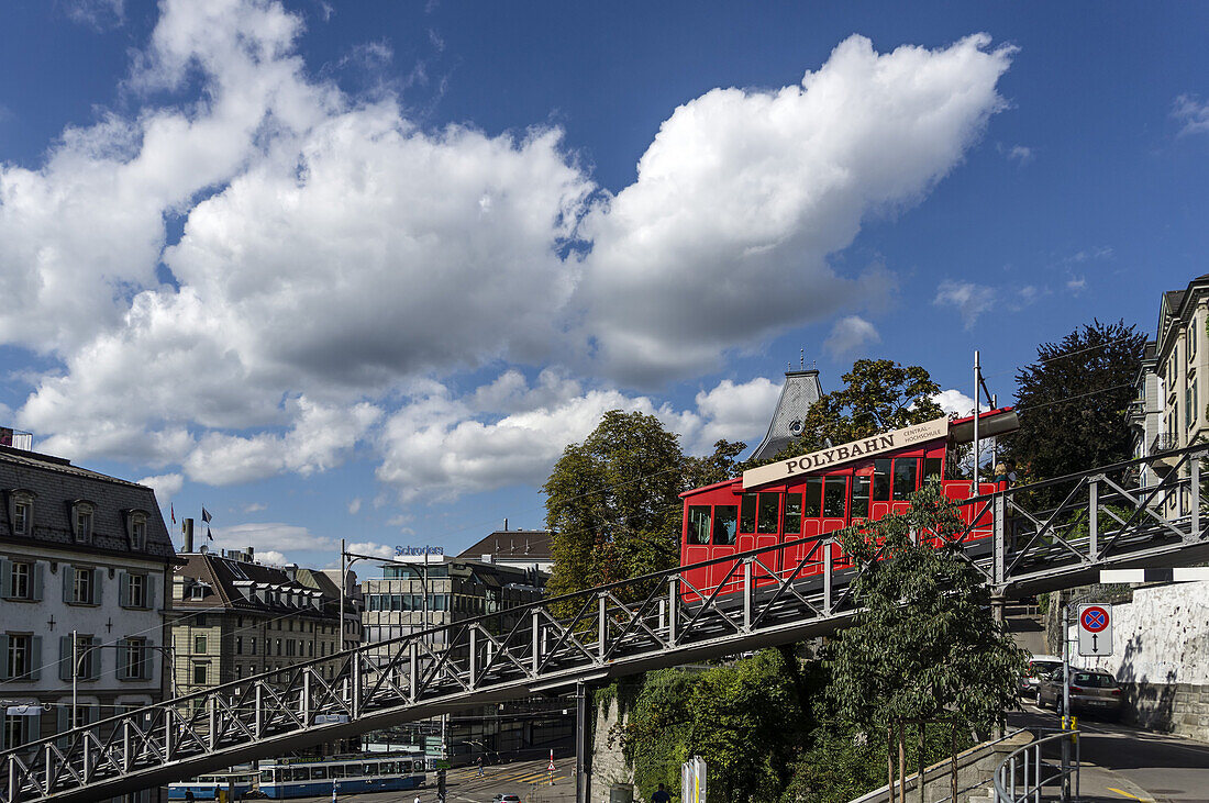 Polybahn am Zentral,  Zurich, Switzerland