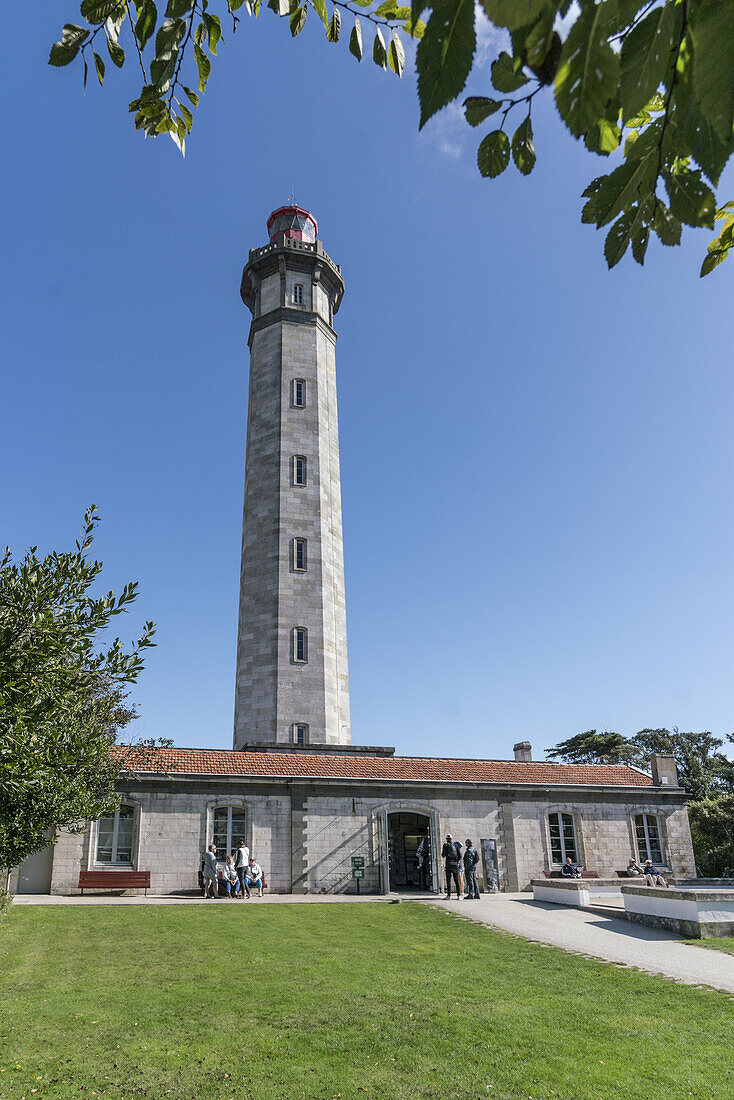 Phare des Baleines, lighthouse, Ile de Re, Nouvelle-Aquitaine, french westcoast, france