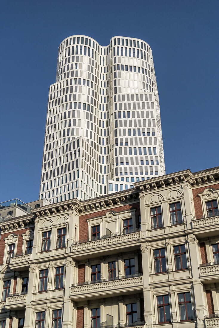 Atlas Tower, Upper West,  neue Hochhaeuser am Breitscheidplatz, Zoofenster, Berlin