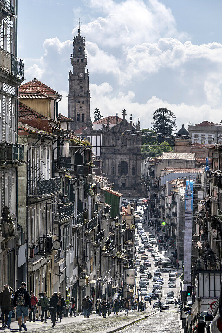 Torre dos Clerigos Kirche , Porto, Portugal