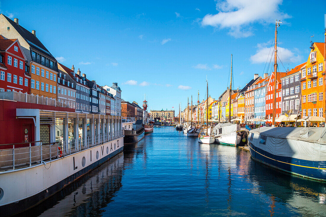 Nyhavn, Copenhagen old town, Denmark