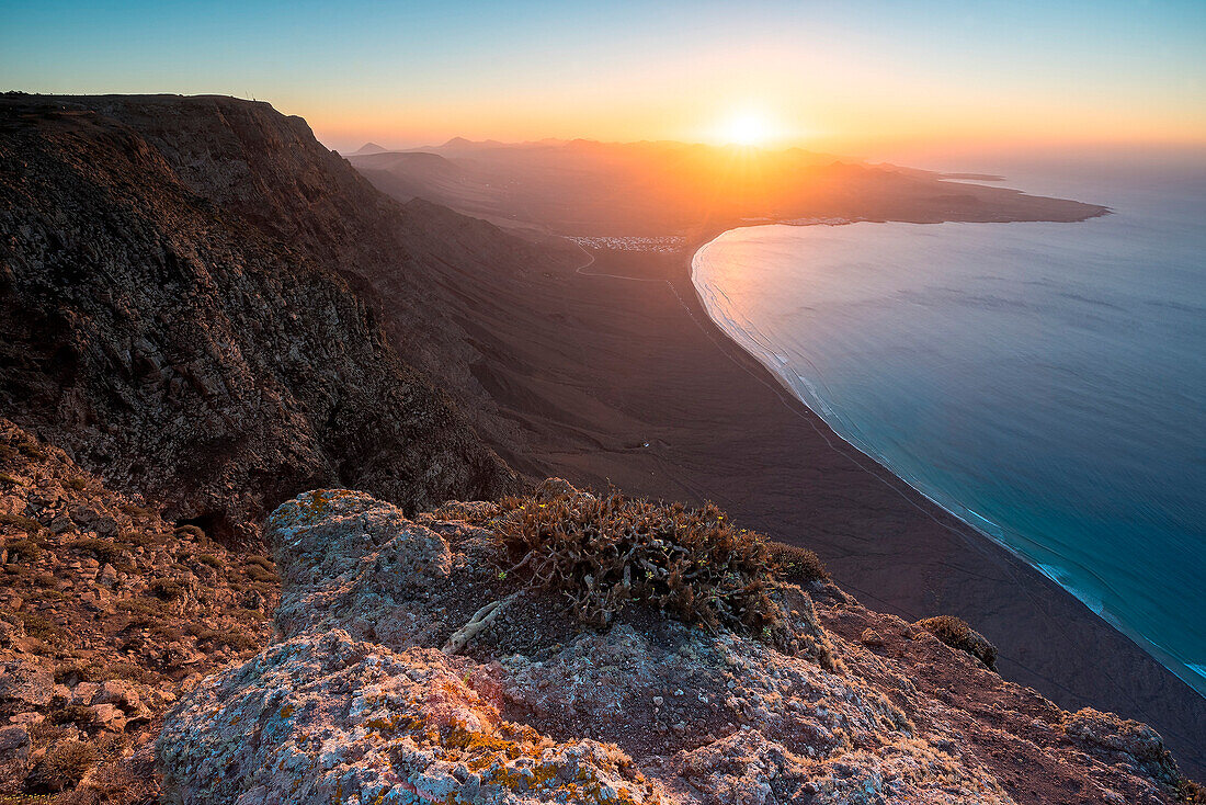 Famara, Lanzarote, Canary island, Spain, Europe