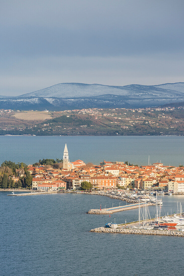 Old fishing town of Izola, Istrian peninsula,southwestern Slovenia, Europe