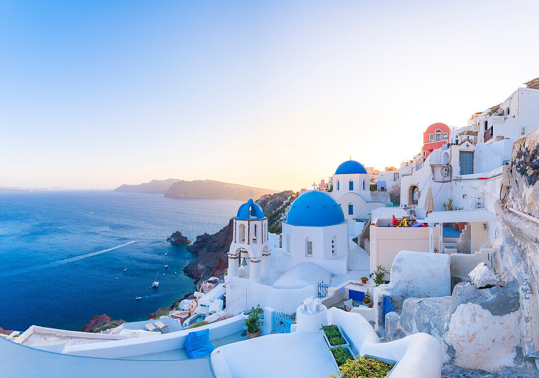 Oia,Santorini,Cyclades,Greece Oia at sunset