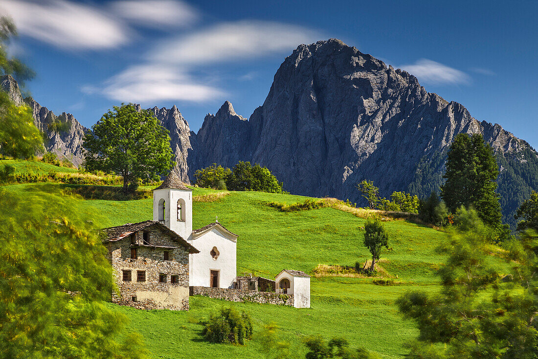Daloo, San Giacomo Filippo, Sondrio province, Chiavenna valley, Lombardy, Italy, Europe