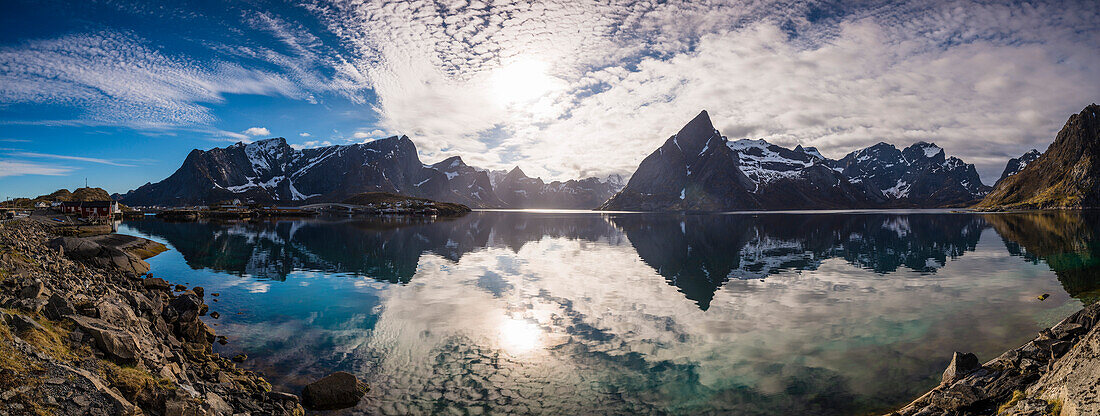 Fjord of Reine, Lofoten Islands, Norway
