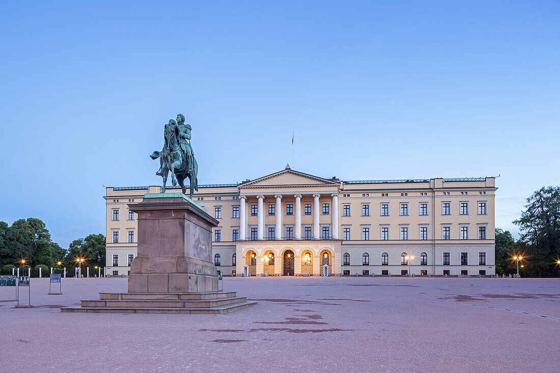 Royal castle in Oslo, Østlandet, Eastern norway, Norway, Scandinavia, Northern Europe, Europe
