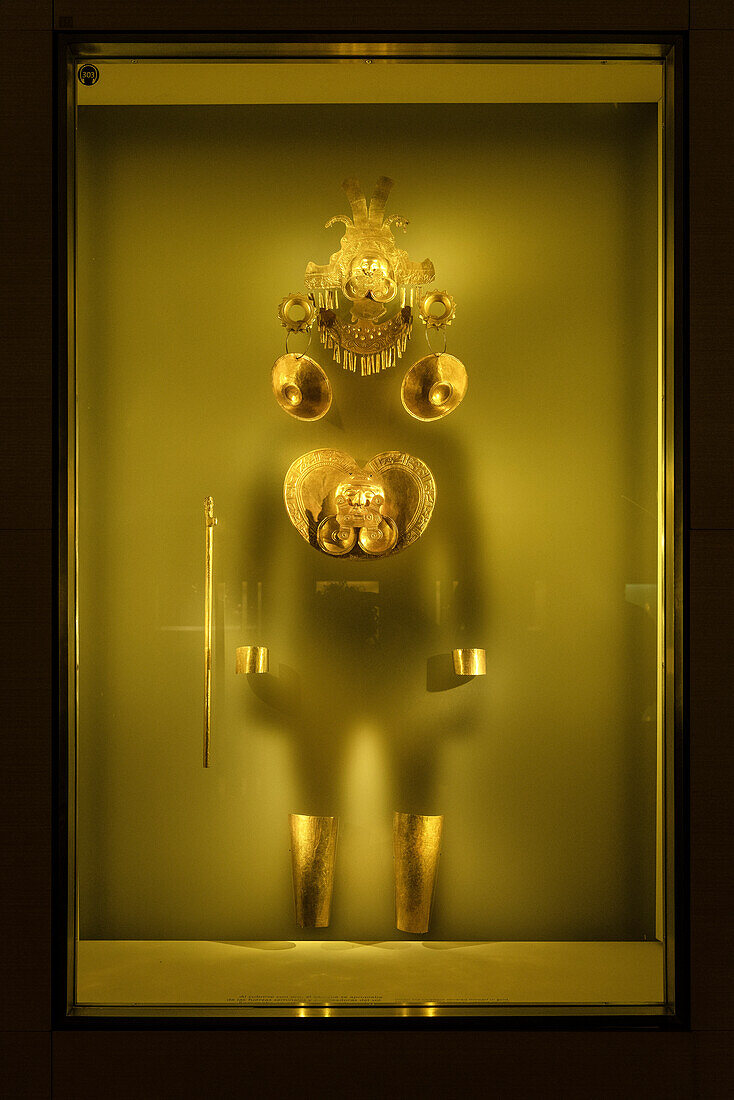 Gold Museum (Mueso del Oro), Hauptstadt Bogota, Departmento Cundinamarca, Kolumbien, Südamerika