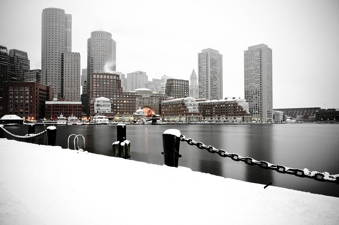 Financial District von Boston, Massachusetts, Ostküste USA