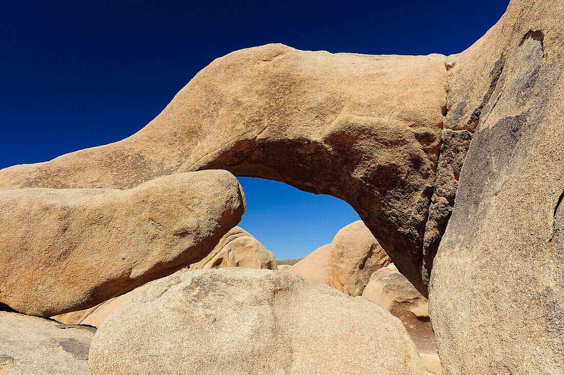 rock arch in  Joshua-Tree National Parc, California, USA