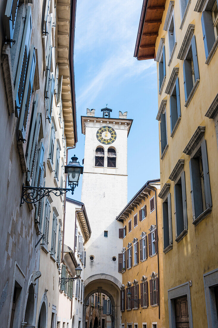 Bell Tower, Old Town, Rovereto, Trentino-South Tyrol, Italy