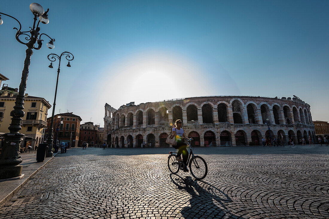 Arena, Piazza Bra, Verona, Venetien, Italien