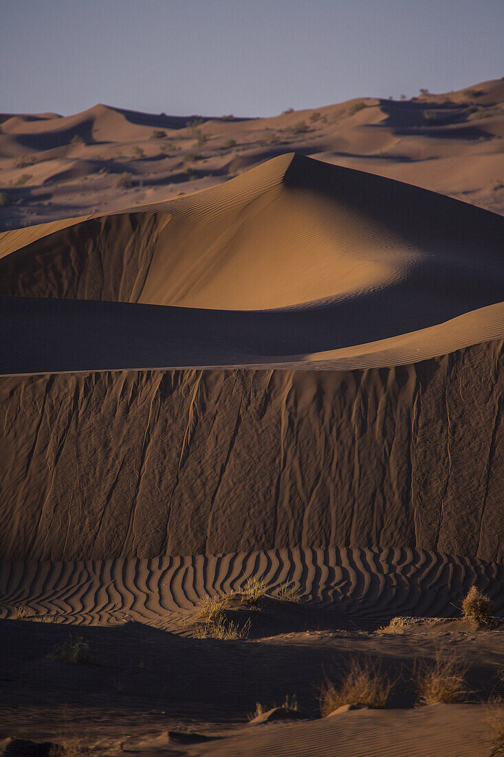 Dünen in der Wüste Kavir, Iran, Asien