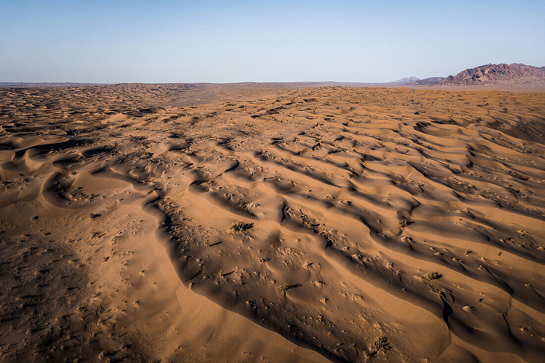 Sanddünen in Mesr in der Wüste Kavir, Iran, Asien