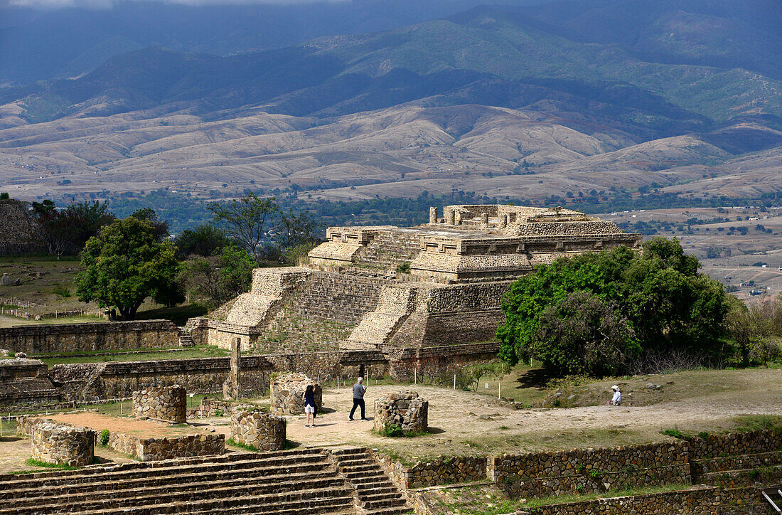Monte Alban bei Oaxaca, Mexiko