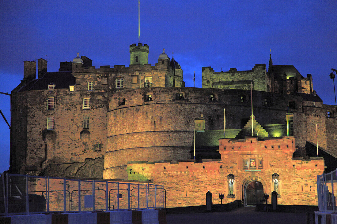 UK, Scotland, Edinburgh, Castle