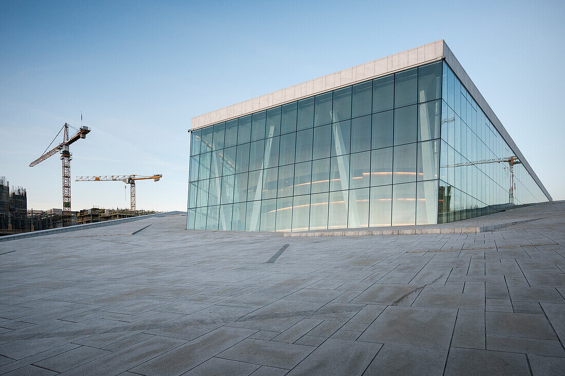 das Neue Opernhaus in Oslo, Norwegen, Skandinavien, Europa
