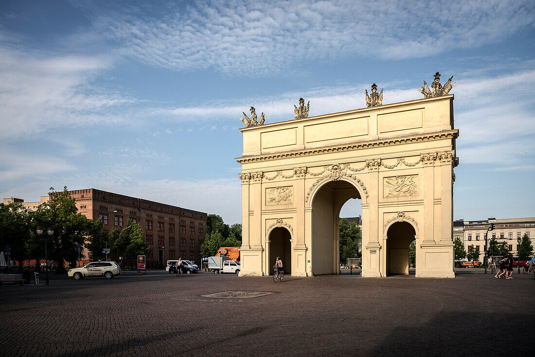 Brandeburg Gate in Potsdam, Brandenburg, Germany