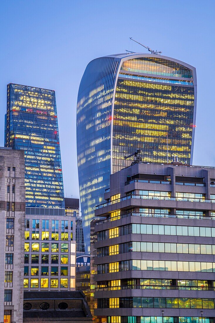 London financial district. London, United Kingdom.