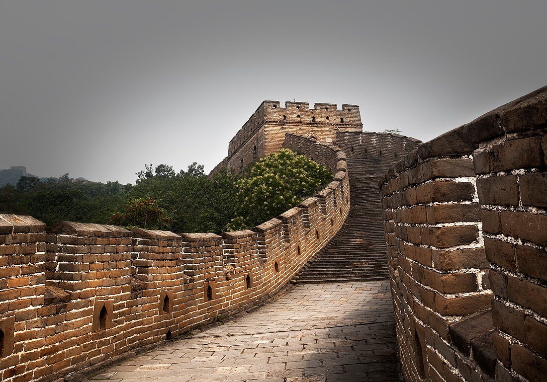 Great wall of China. Beijing.