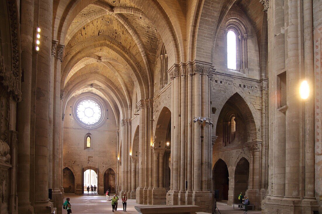 Seu Vella (The Old Cathedral) of Lleida. Catalonia, Spain.