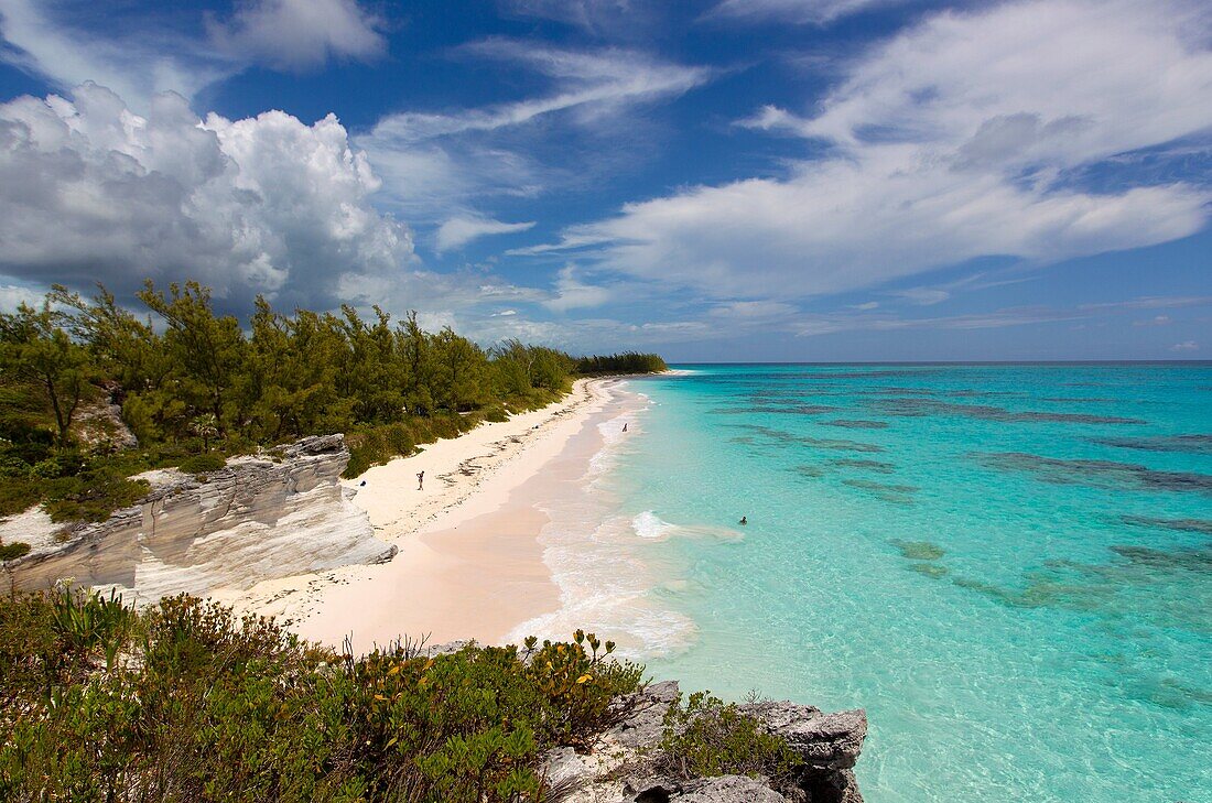 Lighthouse beach, South Eleuthera island, Bahamas.