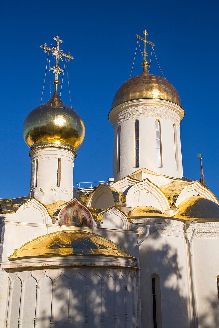 Holy Trinity Cathedral, The Holy Trinity Saint Serguis Lavra, UNESCO World Heritage Site, Sergiev Posad, Golden Ring, Russia