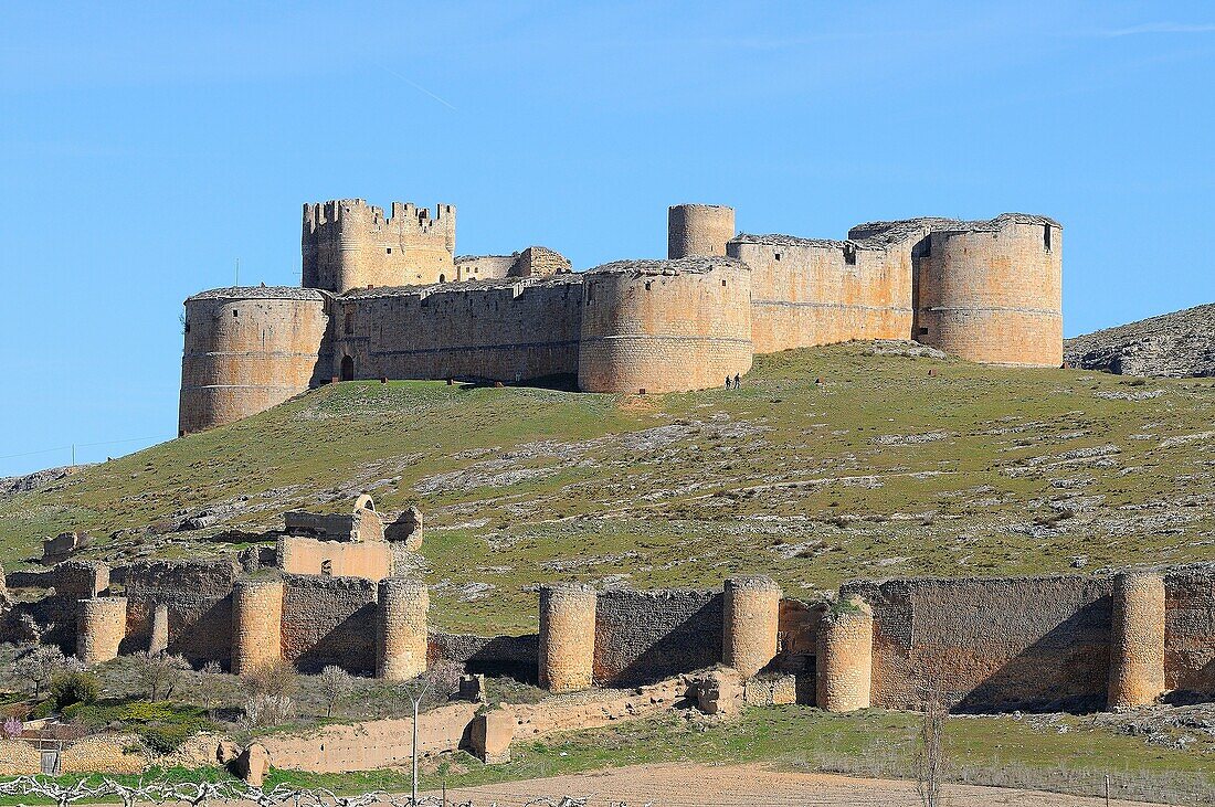 Castle of Berlanga de Duero. Soria province. Castilla y Leon. Spain
