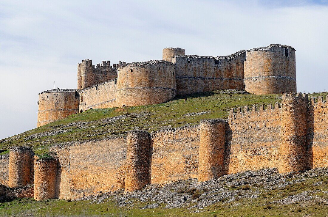 Castle of Berlanga de Duero. Soria province. Castilla y Leon. Spain